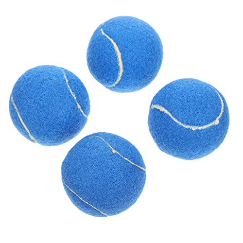 YARNOW Neu Hund Bälle Griffe 4pcs Hund Tennis Bälle Für Training Interaktive Robust von YARNOW