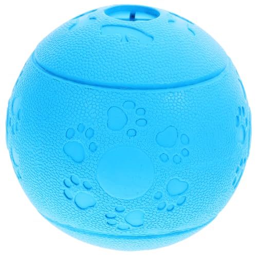 YARNOW 4 Stück Kauspielzeug für Hunde Trainingsball für Hunde Spielzeugspender für Hundefutter Interactive Dog Toys Dog chew Toy Leckerli-Ball für Hunde Beißballspielzeug für Hunde Gummi von YARNOW