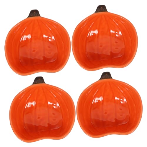 YARNOW 4 Stück Keramische Hamster Futternapf Teiliges Kürbisform Futterschale Wasserschale für Kleine Haustiere Wie Hamster Kaninchen und Eichhörnchen Kompakt Auslaufsicher YARNOW 4 Stück Keramische Hamster Futternapf Teiliges Kürbisform Futterschale Wasserschale für Kleine Haustiere Wie Hamster Kaninchen und Eichhörnchen Kompakt Auslaufsicher von YARNOW