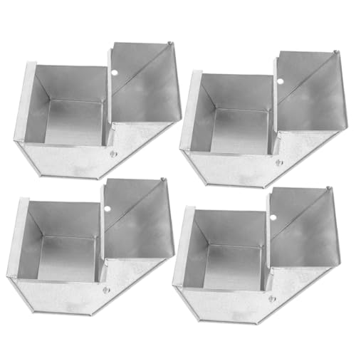 YARNOW 4stücke Futternapf Für Kaninchen Aus Metall Futterbox Für Kleintiere Hängender Futtertrog Mit Anti-kau-Funktion Leicht Zu Reinigen Und Nachzufüllen Für Innen Und YARNOW 4stücke Futternapf Für Kaninchen Aus Metall Futterbox Für Kleintiere Hängender Futtertrog Mit Anti-kau-Funktion Leicht Zu Reinigen Und Nachzufüllen Für Innen Und von YARNOW