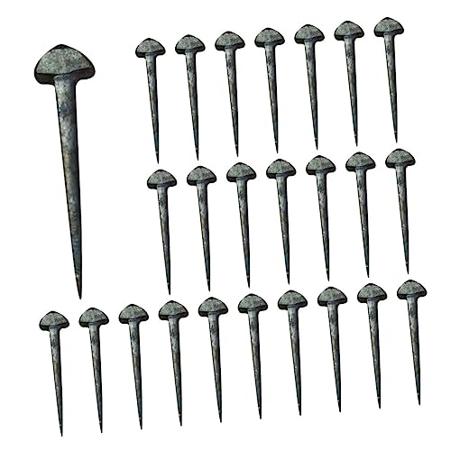 YARNOW 50Stücke Hufeisennägel aus Eisen Teiliges für Pferdepflege und Hufschmiedwerkzeuge Zubehör für für Innen und Außenbereich YARNOW 50Stücke Hufeisennägel aus Eisen Teiliges für Pferdepflege und Hufschmiedwerkzeuge Zubehör für für Innen und Außenbereich von YARNOW
