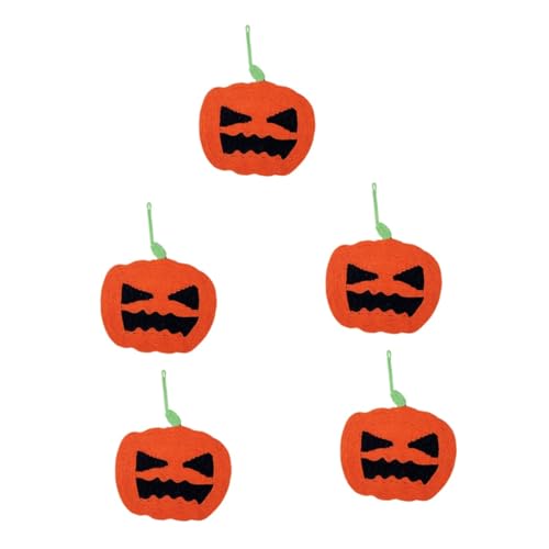 YARNOW 5St Kürbis Kratzmatte Katze kratzmatte katzenkratzmatte Katze Spielzeug cat Toy Halloween-Katze Hängender Kratzbaum für Kätzchen Kratzbretter für Haustiere Katzenkratzspielzeug Eva von YARNOW