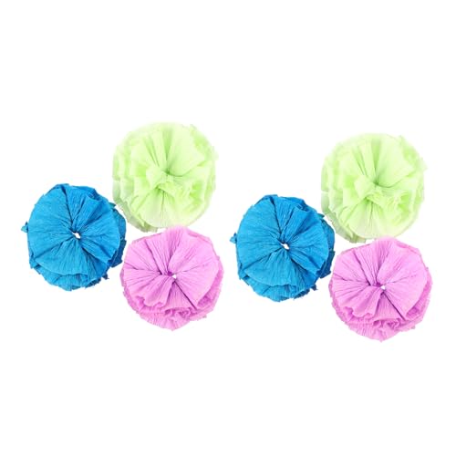 YARNOW 6 Stück Kratzball Für Katzen Papierball Knisterball Knisterball Katzenspielzeug Kratzball Kratzball Für Katzen Knisterbälle Für Haustiere Katzenspielzeugball Katzenball von YARNOW