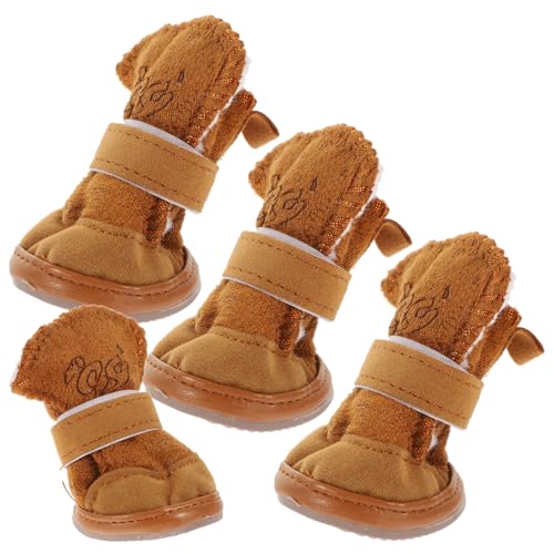 YARNOW 8 STK Haustier-hundeschuhe Socken Für Hunde Sockenstiefel Winterschuhe Für Hunde Hundestiefel Für Große Hunde Haustier Hundeschuhe Winter Welpenschuhe Katze Haustierschuhe Der Hund von YARNOW