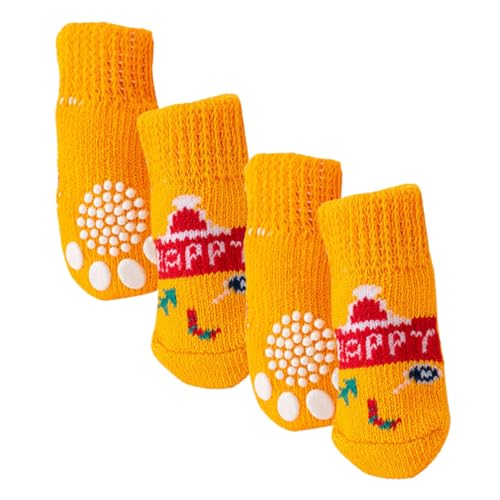 YARNOW 8 STK Haustier socken Tier kostüm tierkostüm Wiederverwendbare Socken für Haustiere Welpenbedarf Welpensocken austauschbare Haustiersocken der Hund Hündchen Stiefel Zubehör Garn von YARNOW