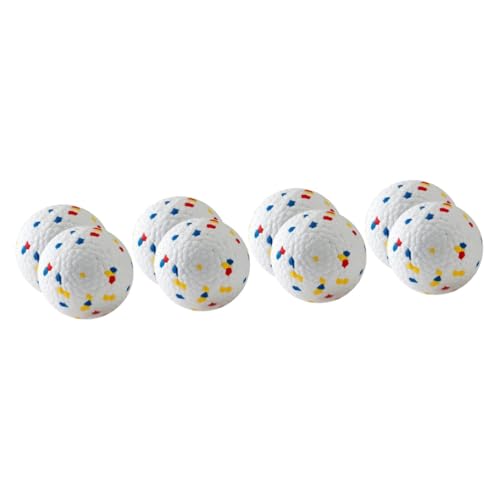 YARNOW 8 STK Hüpfender Ball schmeiß es Eier Welpenfangspielzeug interaktives Spielzeug Stress Balls Spielzeuge Kauspielzeug für Welpen kleine Hundebälle Kleiner Hund Hundeball Hundebedarf von YARNOW