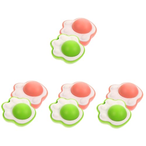 YARNOW 8 Sets Pfotenabdruck Katzenspielzeug Spielzeug Kauspielzeug Snack Kätzchenspielzeug Twerking Spielzeug Katzenlecken Schöner Ball Sicherheitsball Aus Kunststoff von YARNOW