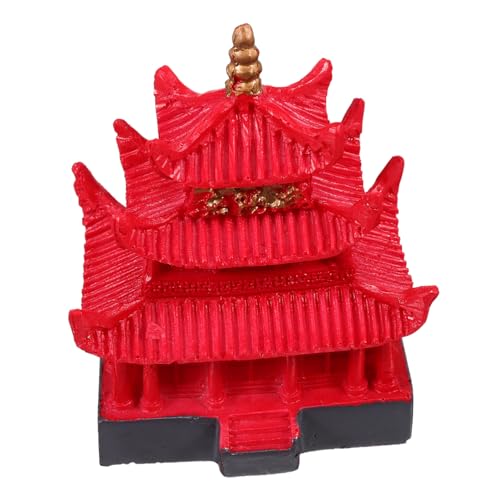 YARNOW Aquarium Harz Pagode Dekoration Aquarium Pagode Statue Ornament Höhle Verstecke Pflanzen Liefert Zubehör YARNOW Aquarium Harz Pagode Dekoration Aquarium Pagode Statue Ornament Höhle Verstecke Pflanzen Liefert Zubehör von YARNOW