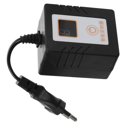 YARNOW Aquarium-Timer Aquarium-Timing Tank-Timer Tanklampen-Controller Aquarium-led-dimmer Zeitliche Koordinierung Dimmer Für Aquariumlampen Lichttimer Aquarienbedarf Plastik Black von YARNOW