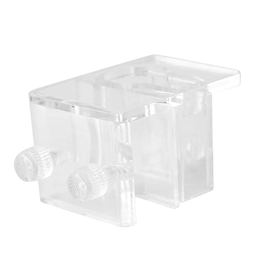 YARNOW Wasserpfeifenhalter für Aquarien Aquarium Fester Clip Aquarium befestigter Clip Aquarium Feste Klemme Universal- Halterung Schlauchschelle Sicherungsclip von YARNOW