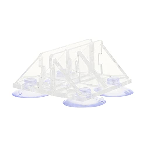 YARNOW Aquarium-saugnapf-Clip Schwimmbad Halter Aquarienhauben Saugnapf-Clips Deckensaugnapfhaken Fischtank-trennplattenclip Kanister Anlage Pumpe Aquariumdeckel Gießen Transparent Acryl von YARNOW