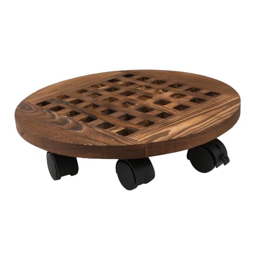 YARNOW Blumentopfsockel Mit Rädern Blumentopftablett Für Pflanzen Und Topfbäume Langlebige Blumentopf-aufbewahrungstablett Für Schwere Gegenstände YARNOW Blumentopfsockel Mit Rädern Blumentopftablett Für Pflanzen Und Topfbäume Langlebige Blumentopf-aufbewahrungstablett Für Schwere Gegenstände von YARNOW