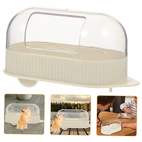 YARNOW Box Hamster Toilette Badezimmer Haushalts Hamster Badewanne Hamsterversorgung Kompakte Hamster Badewanne Kompakte Chinchilla Badewanne Kompaktes Hamster Badezimmer von YARNOW