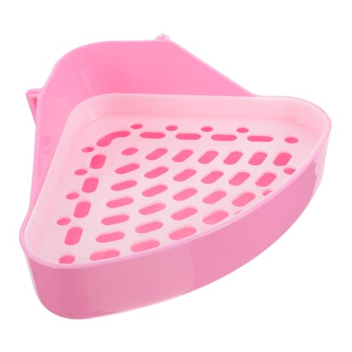 YARNOW Ecktoilette für Kaninchen und Meerschweinchen Dreieckige Katzentoilette mit Großem Auslaufsicher Verschluss Leicht zu Montieren Hygienisch und Sauber für Wohnzimmer und Garten YARNOW Ecktoilette für Kaninchen und Meerschweinchen Dreieckige Katzentoilette mit Großem Auslaufsicher Verschluss Leicht zu Montieren Hygienisch und Sauber für Wohnzimmer und Garten von YARNOW