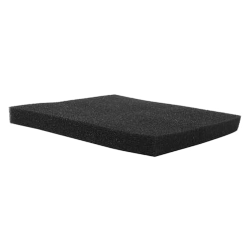 YARNOW Filterwatte für Aquarien Algen Schwämme Bausatz UV Aquarium Luft Aquarienversorgung Filterpads für Aquarien Teichfiltersystem biologische Filtermatte Fischfilter Schwamm Black von YARNOW