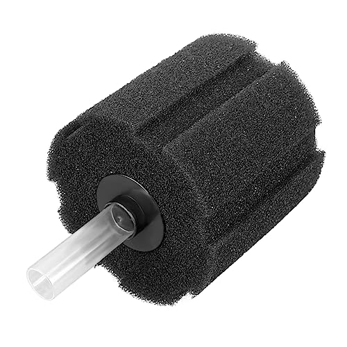 YARNOW Fischtankluftpumpe Reinigungsfilter Schwämme Schwimmbad Groovig Aquarienfilter Billard-Queue-Handschuhe Bolzen Pad-Filter Zubehör Filter Kanister Aquarium Schwamm Black von YARNOW