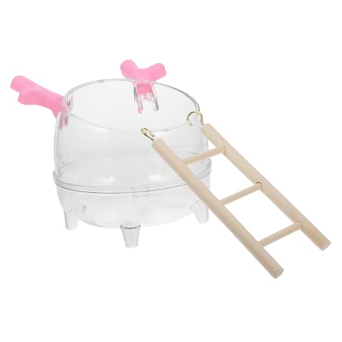 YARNOW Hamster Badezimmer Toilette Rack-luftfritteuse Feuchtigkeitsdeo Essen Hamster Sandhamster Deobeutel Deo Schönheitsbeckenhamster Spa-Hamster Sauberes Hamsterbecken Das Haustier von YARNOW