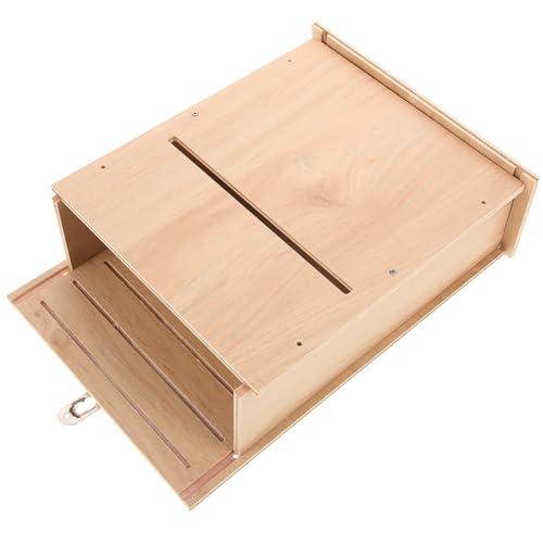 YARNOW Handgefertigtes Fledermaushaus Aus Holz Stöckiger Unterschlupf Für Fledermäuse Im Freien Für Garten Und Balkon Robustes Design Für Haustiere Und Naturfreunde YARNOW Handgefertigtes Fledermaushaus Aus Holz Stöckiger Unterschlupf Für Fledermäuse Im Freien Für Garten Und Balkon Robustes Design Für Haustiere Und Naturfreunde von YARNOW