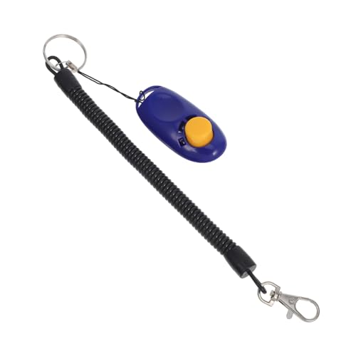 YARNOW Haustier-Trainer-clicker Katzenklicker Vogelklicker Hundeknöpfe Clicker-Hund Gehorsamsklicker Für Hunde Hundeklicker Für Das Training Katzen-clicker-Trainer Blue Abs von YARNOW