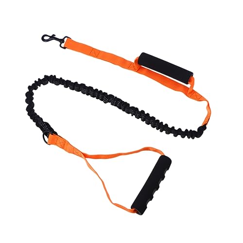 YARNOW Haustierleine Hundeseil Hundeleine Aus Polyester Kettenhalsband Heimtierbedarf Hunde-Vampir-kostüm Schwere Heimtierbedarf Kettenblatt Hundeleine Kontrollieren Robuste Leine Orange von YARNOW