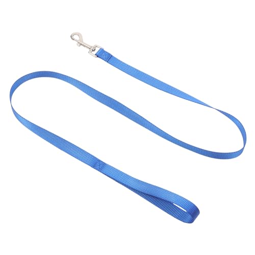 YARNOW Haustierleine Laufgürtel Hundekette Hundemaulkorb Verstellbare Hundeleine Für Große Hunde Hundegurte Zum Gassigehen Lasso Ausziehbare Leine Hundeleinen Für Hunde Welpe Nylon Blue von YARNOW