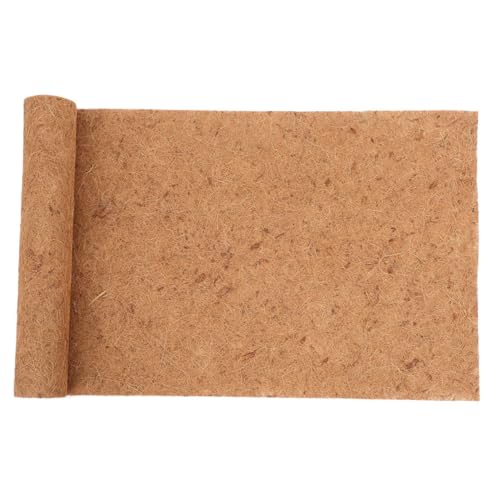 YARNOW Haustiermatte Stiftregal Sackstone Flacher Speckstein Schildkröte Daisy Support -Klemmen Kleine Statuendekoration Rolle Schlangengefütterte Auskleidung Mini-Dekoration Coffee Kokos von YARNOW