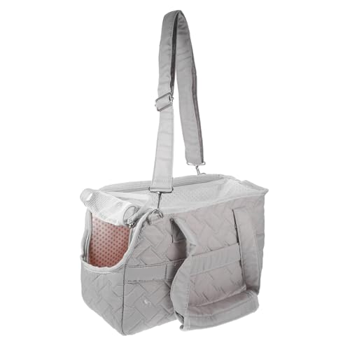 YARNOW Haustiertasche Mit Tasche Tragetaschen Haustiere Katze Tragbarer Träger Katzenhalter Kleiner Katzenträger Haustierträger Tragbarer Welpenträger Outdoor Katzenbehälter von YARNOW