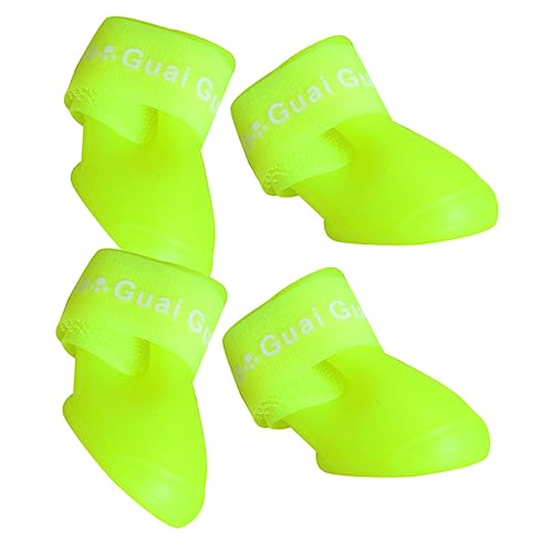 YARNOW Regenstiefel Für Hunde Hündchen-Regenstiefel Schneestiefel Für Hunde Hundeschuhe Für Kleine Hunde Hundeschuhe Für Schnee Schwimmschuhe Für Hunde Stock Der Hund von YARNOW