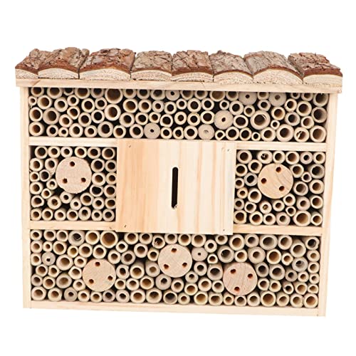YARNOW Holz-insektenhaus Für Garten Robustes Bienenhotel Und Lebensraum Für Marienkäfer Dekorative Gartenaccessoires Für Mehr Pollination Umweltfreundliches Design Aus Hochwertigem YARNOW Holz-insektenhaus Für Garten Robustes Bienenhotel Und Lebensraum Für Marienkäfer Dekorative Gartenaccessoires Für Mehr Pollination Umweltfreundliches Design Aus Hochwertigem von YARNOW
