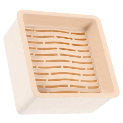 YARNOW Kasten Katzengrasbox Katze Pflanzentopf Praktischer Pflanzkübel Für Katzengras Kreatives Katzengrasetui Pflanzgefäß Für Katzengras Katzenpflanze Für Haustier Beige Plastik von YARNOW