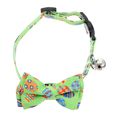 YARNOW Katzenhalsband aufblasbare Katze Valentinskatze Beruhigender Diffusor für für für Kätzchen liefern Polyester-Kätzchen-Schleife Green von YARNOW