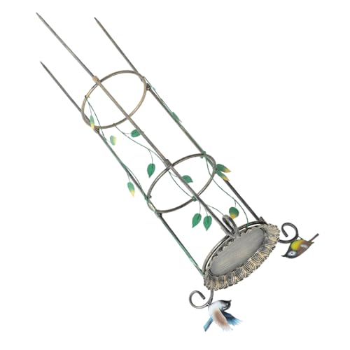 YARNOW Rankgitter Für Kletterpflanzen Dekorative Vogelbadschale Eisen-pflanzenstützpfahl Antikes Gartengitter Rankhilfe Für Gartenpflanzen Rankhilfe Für Kletterpflanzen Blumenstütze YARNOW Rankgitter Für Kletterpflanzen Dekorative Vogelbadschale Eisen-pflanzenstützpfahl Antikes Gartengitter Rankhilfe Für Gartenpflanzen Rankhilfe Für Kletterpflanzen Blumenstütze von YARNOW