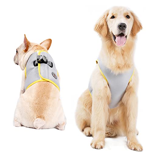 YARNOW Keep Cool Weste Für Hunde Mesh-hundeweste Atmungsaktive Haustier-kühljacke Hundewesten Für Outdoor-aktivitäten von YARNOW