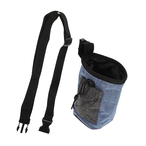 YARNOW Leckerli-Tasche für Haustiere Hundereisetasche für Vorräte Leckerlibeutel für das Hundetraining Dog Treat Bag Hundetrainingstasche Welpen-Snack-Tasche Haustierbedarf Polyester Blue von YARNOW