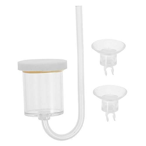 YARNOW Nano Blasenstein Aquarium Luftverfeinerer Niederdruck Bubbler Stein Für Aquarien Effiziente Sauerstoffanreicherung Für Süßwasser Und Salzwasser Zubehörfarbe Zufällig von YARNOW