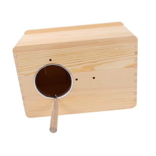 YARNOW Papageien Zuchtkasten Sittich Zuchtnest Vogelzuchtholznest Vogelnest Für Nymphensittiche Papageien Verdicktes Nest Hängendes Papageiennest Vogelnest Für Unzertrennliche Aus YARNOW Papageien Zuchtkasten Sittich Zuchtnest Vogelzuchtholznest Vogelnest Für Nymphensittiche Papageien Verdicktes Nest Hängendes Papageiennest Vogelnest Für Unzertrennliche Aus von YARNOW