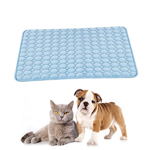 YARNOW Haustier Decke Selbst Kühlung Pet Pad Hunde Katzen Kühl Matte 63x50cm Bett von YARNOW