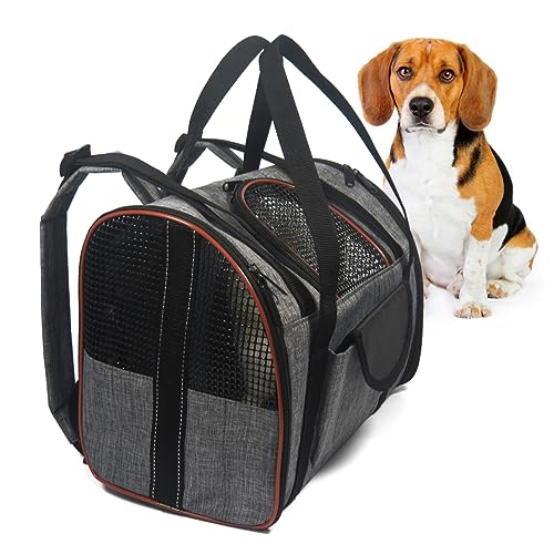 YARNOW Reisehandtasche für Haustiere Hund Tragetasche Rucksack für Haustiere die Einkaufstasche atmungsaktive Tragetasche pet Backpack Haustiertragetasche Tragetasche für Haustiere von YARNOW