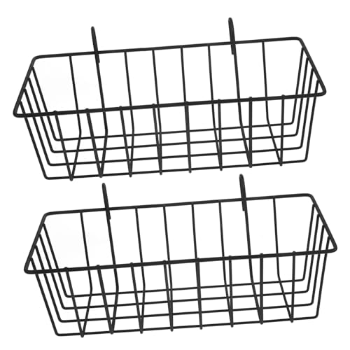 YARNOW Robuster Metall-Heufutterspender Für Kaninchen Und Meerschweinchen - 2 Teilig Einhakbarer Futtertrog Und Futterstation Praktische Heuraufe Ideal Für Kleintiere von YARNOW