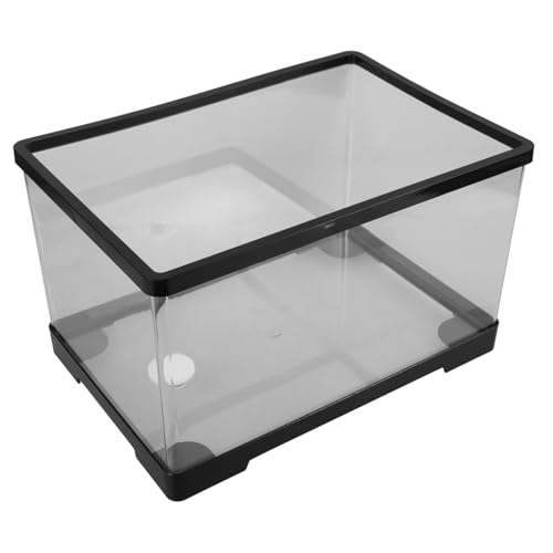 YARNOW Schildkrötenbecken Transparenter Goldfischbeckenhalter Betta-Tank Für Zu Hause Aquarium Aquarienbecken Für Den Haushalt Betta-schüssel Kampfpanzer Fischbecken Klein Fischglas Acryl von YARNOW