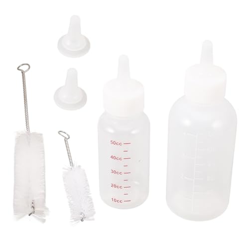 YARNOW Set von Katzenmilchflaschen Teiliges Set für Welpen und Kätzchen Tragbare Haustierpflege Langlebig und Einfach zu Bedienen YARNOW Set von Katzenmilchflaschen Teiliges Set für Welpen und Kätzchen Tragbare Haustierpflege Langlebig und Einfach zu Bedienen von YARNOW
