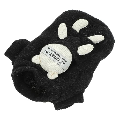 YARNOW Haustierkleidung Winter Verdickter Warmer Welpenbärenpuppen-haustierpullover Süßer Hundekleidungsbär Haustierweste Haustier-hundekleidung Tanktops Baumwolle Haustierzubehör Tragbar von YARNOW