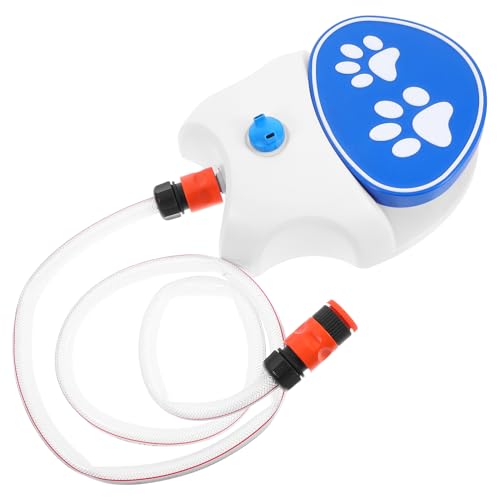 YARNOW Tragbarer Pet Drinking Fountain mit Schlauch Outdoor Hundewasserspender für Garten und Reisen Orange YARNOW Tragbarer Pet Drinking Fountain mit Schlauch Outdoor Hundewasserspender für Garten und Reisen Orange von YARNOW