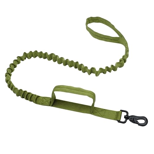 YARNOW Elastisches Hundetrainingsgummi Aus Grünem Nylon Längenverstellbar für und Training mit Haustieren von YARNOW