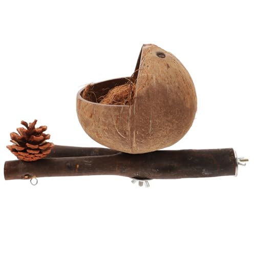 YARNOW Vogelnest pinienzapfen Pine Nuts kokosnussschalen vogelzubehör für käfig vogelkäfig zubehör Vogel Papagei Barschständer Papagei Barsch Papageienbarsch hölzern YARNOW Vogelnest pinienzapfen Pine Nuts kokosnussschalen vogelzubehör für käfig vogelkäfig zubehör Vogel Papagei Barschständer Papagei Barsch Papageienbarsch hölzern von YARNOW