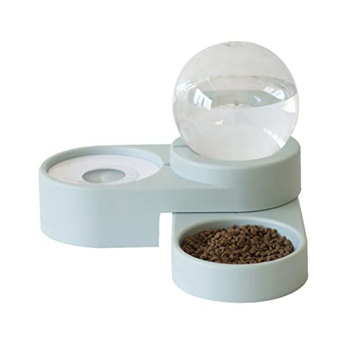 YARNOW Haustier-Futter-/wasserspender-Set Automatischer Spender Futternapf für Katzen und Hunde Umweltfreundliches Design von YARNOW