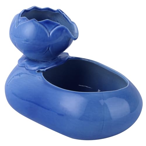 YARNOW Wasserspender für Katzen pet Supplies wohnungsdeko katzenzubehör bläulich Katzen Accessoires Katzen Trinkbrunnen wohnraumdeko einwegrasierer Katze trinkwassernapf Katzenfutter Blue von YARNOW