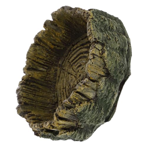 YARNOW Futternapf Für Reptilien Kunstharz Holzmaserung Futternapf Für Schildkröten Leicht Zu Reinigen YARNOW Futternapf Für Reptilien Kunstharz Holzmaserung Futternapf Für Schildkröten Leicht Zu Reinigen von YARNOW