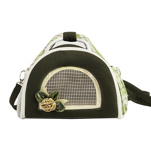 Kleinkatzenhalterung | Hundehalter | Transporttasche Reise Kaninchen | Kleine Reisetasche für Hamster | Kleine Transporttasche für Haustiere | Kleine atmungsaktive Tasche für Haustiere von YAVQVIN