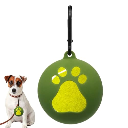 YAVQVIN Ballhalterung für Hunde für Leine, Hundetrainer aus Silikon | Befestigung der Leine für Hunde, freihändig, tragbares Spielzeug für Haustiere für Hunde, Welpen, Outdoor von YAVQVIN